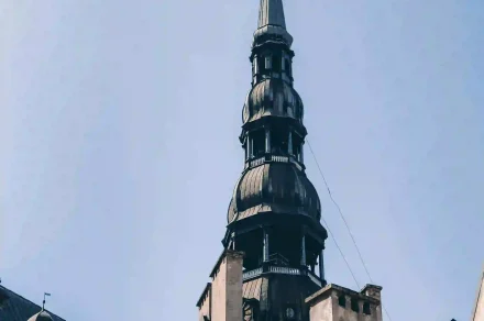 riga latvia st peters church